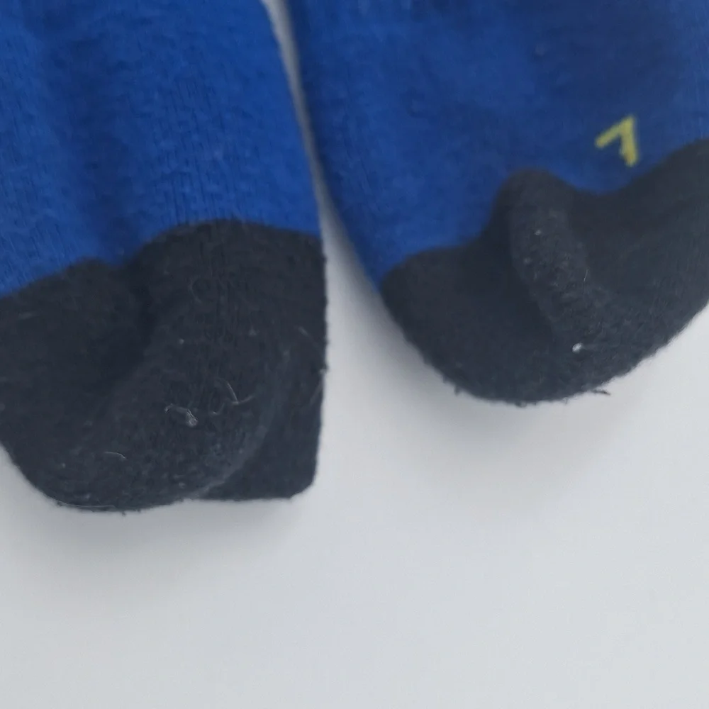 Under Armour Phenom Curry Kids Black and Blue Athletic Sock